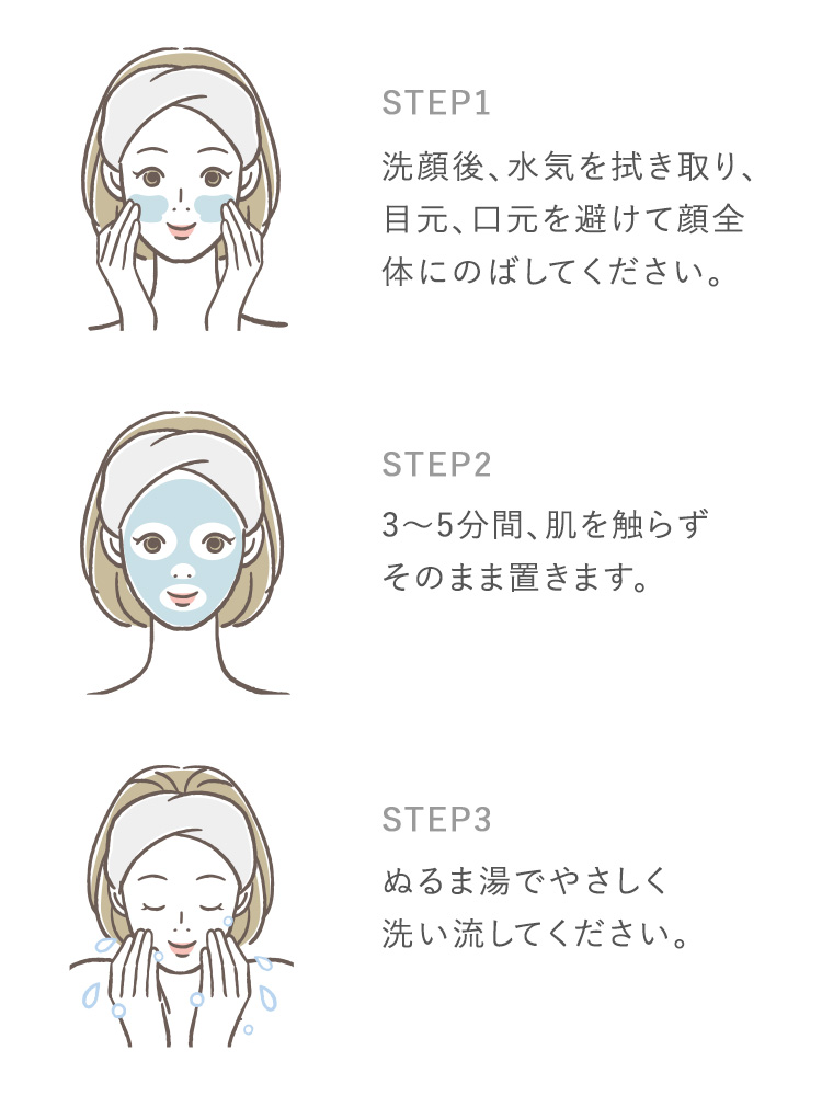 ポアクレイマスク