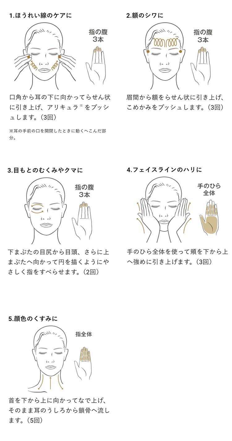 相乗効果でさらに美肌効果アップ！