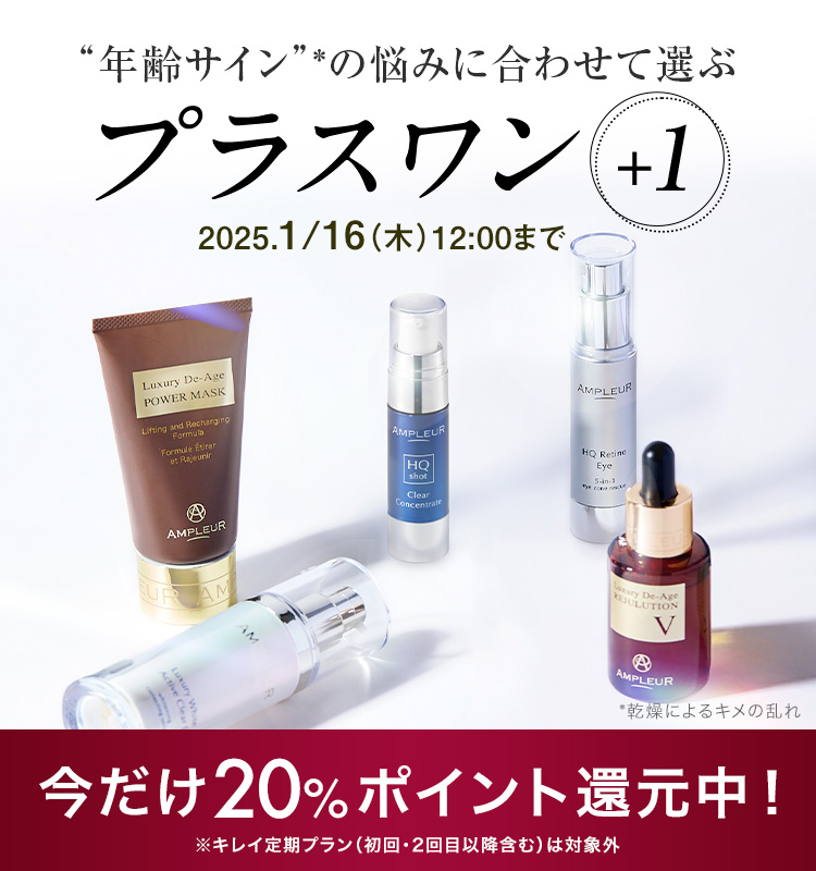 あなたの冬の気になるお悩みにプラスワン