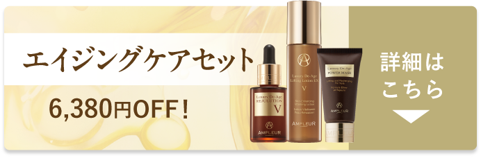 6,380円OFF！「エイジングケアセット」