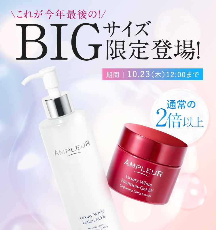これが​今年最後の​！BIGサイズ限定登場！