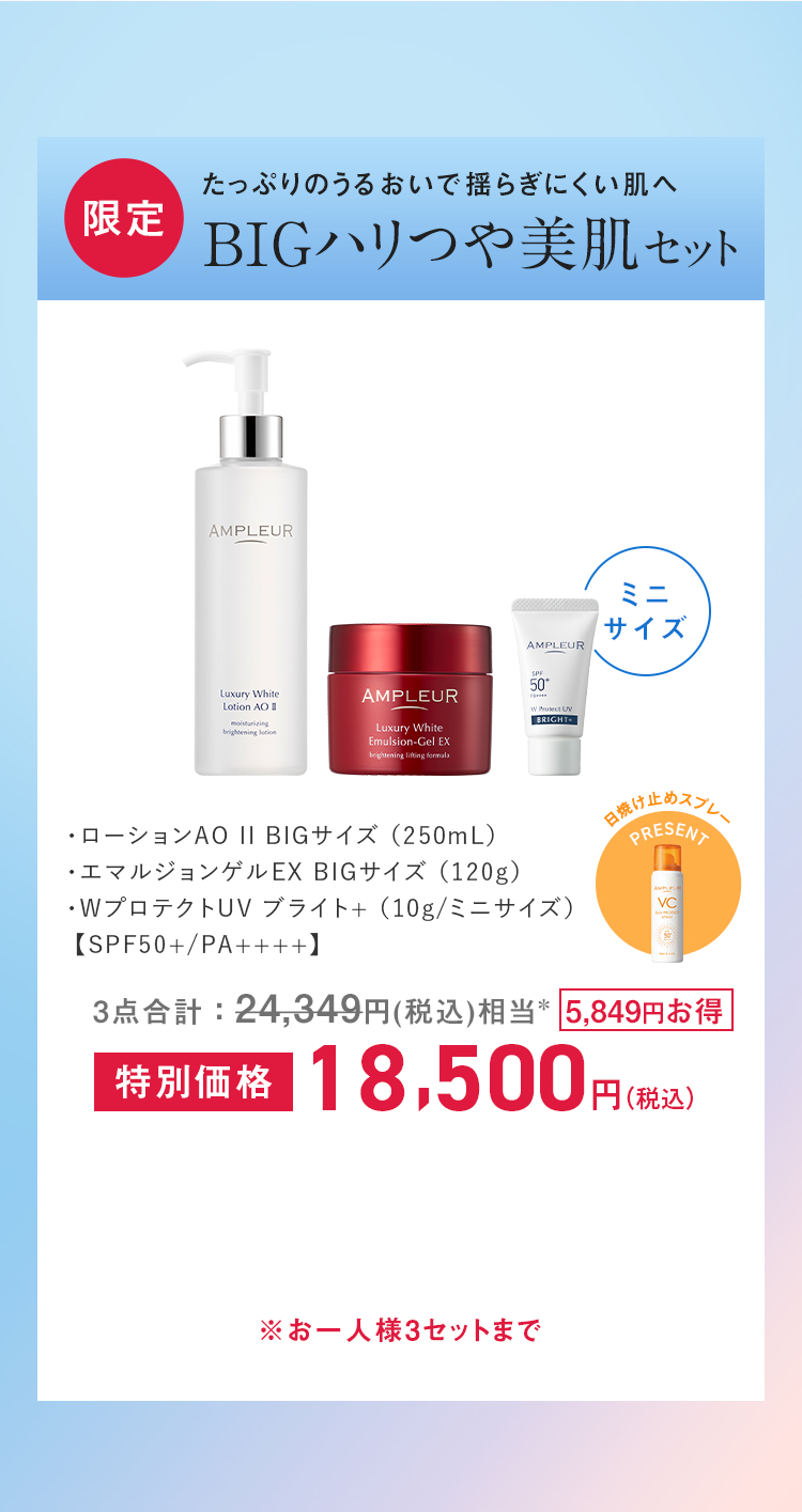 BIGハリつや美肌セット