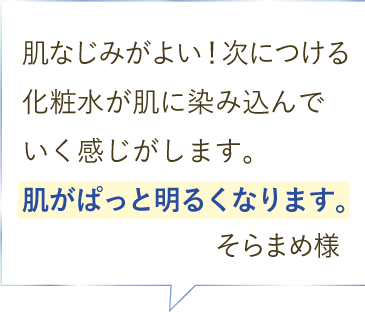 ルミナスHQブースター ご愛用者のお声＜２＞