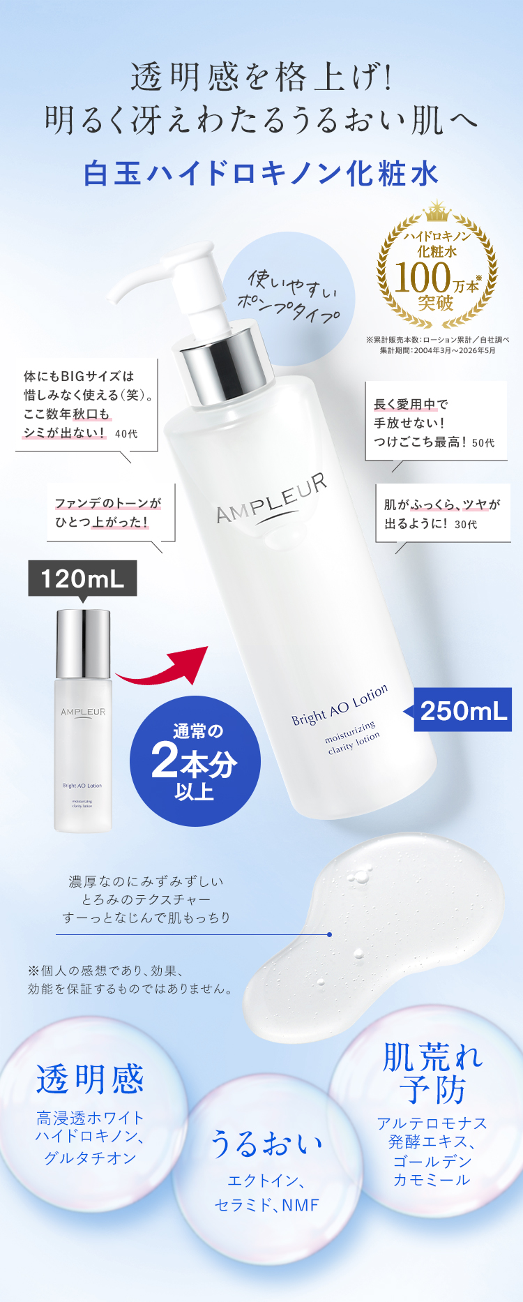 アンプルール ブライトAOローションN
