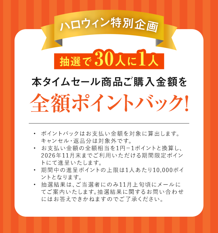 48時間限定！HALLOWEEN SALE 最大53％OFF!